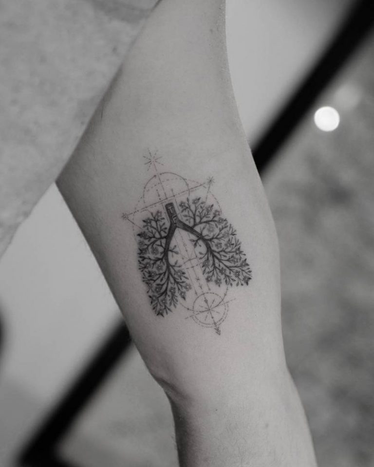 Lung Tattoos Everything You Need To Know (lung tattoo