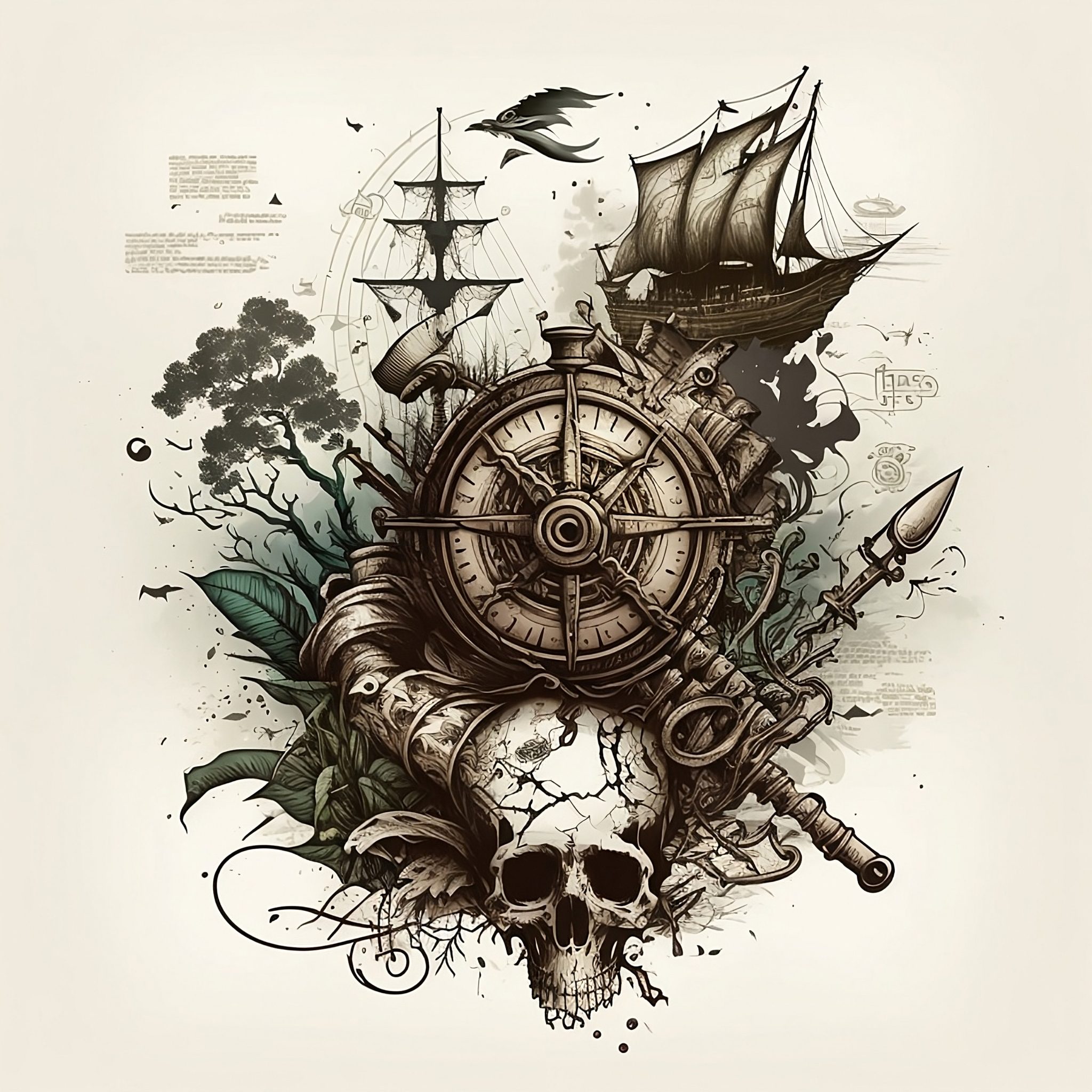 Pirates of the Caribbean Tattoo Ideas: Designs & Inspirations ...