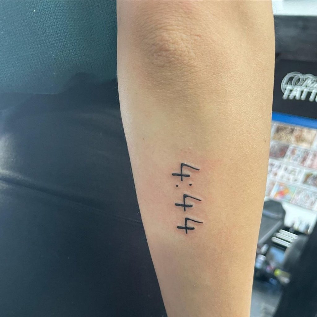 The Best Angel Number Tattoos And Their Meanings (angel number tattoo