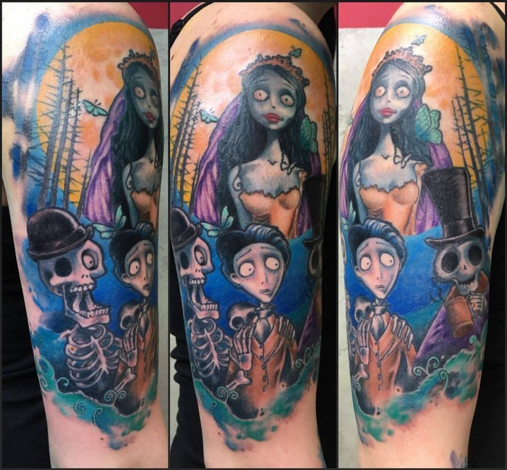 The Meaning Of The Corpse Bride Tattoo (corpse bride tattoo ...