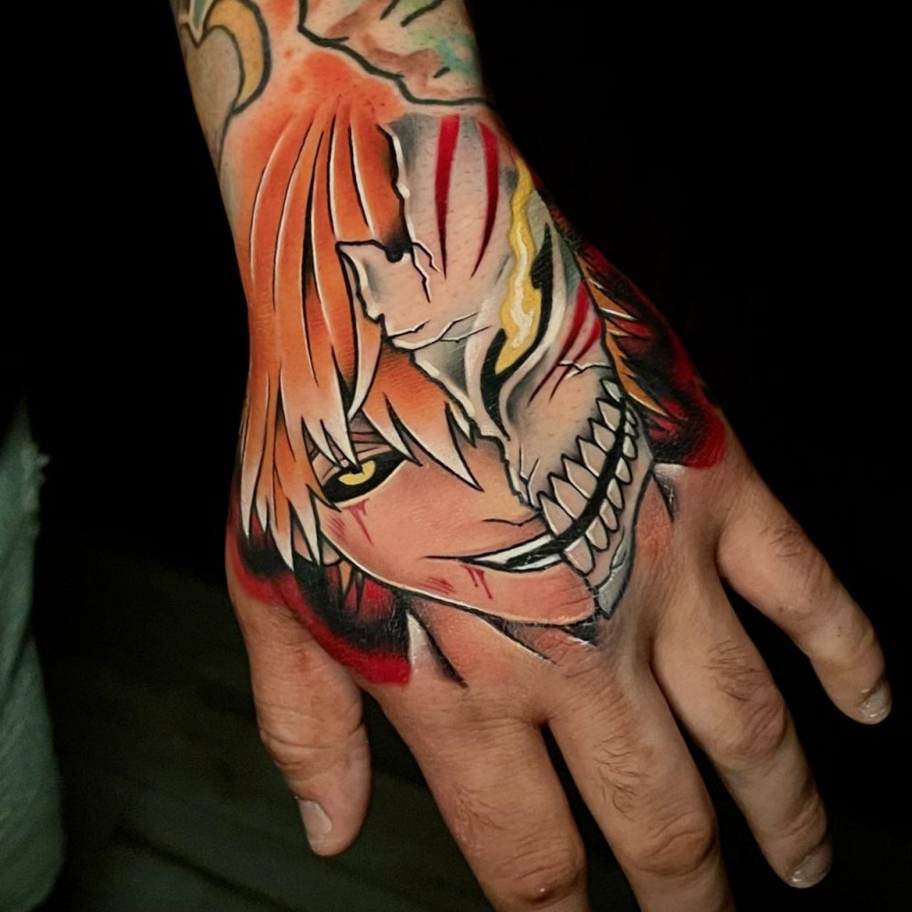 Things To Consider Before Getting A Bleach Tattoo (bleach tattoo ideas ...